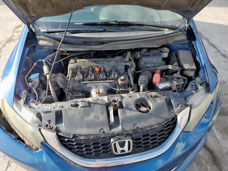 19XFB2F82FE033241 - 2015 HONDA CIVIC EX BLUE photo 11