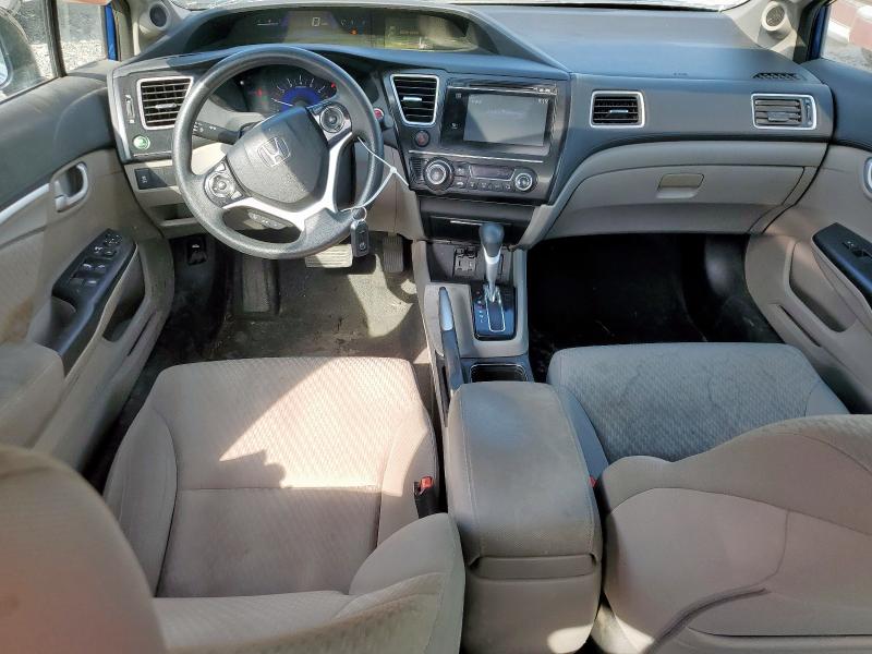 19XFB2F82FE033241 - 2015 HONDA CIVIC EX BLUE photo 8