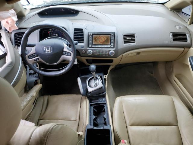 2HGFA16978H514441 - 2008 HONDA CIVIC EXL WHITE photo 8