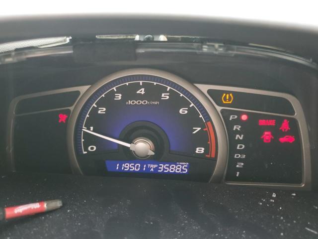 2HGFA16978H514441 - 2008 HONDA CIVIC EXL WHITE photo 9