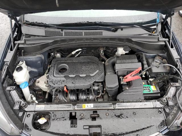 5NMZUDLB1HH030670 - 2017 HYUNDAI SANTA FE S BLUE photo 12