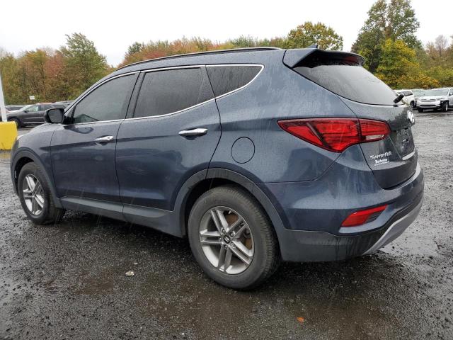 5NMZUDLB1HH030670 - 2017 HYUNDAI SANTA FE S BLUE photo 2
