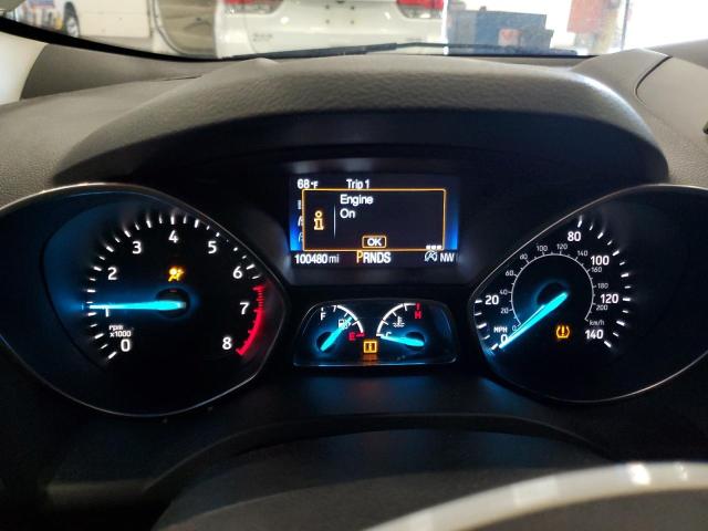 1FMCU9GD3HUF08087 - 2017 FORD ESCAPE SE أسود صورة 9