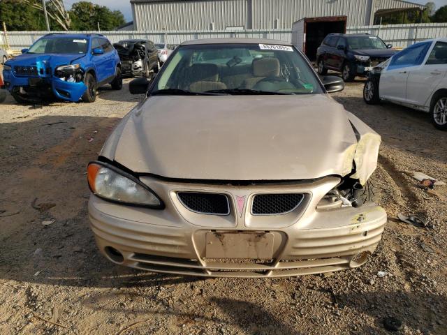 1G2NF12T41M520881 - 2001 PONTIAC GRAND AM SE1 TAN photo 5