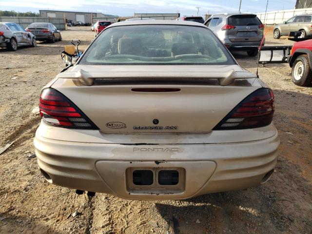 1G2NF12T41M520881 - 2001 PONTIAC GRAND AM SE1 TAN photo 6