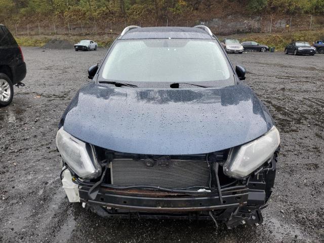 KNMAT2MV5FP571030 - 2015 NISSAN ROGUE S BLUE photo 5