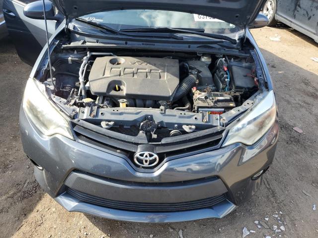2T1BURHE2EC160010 - 2014 TOYOTA COROLLA L رمادي صورة 11