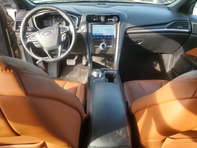 3FA6P0RU9KR255749 - 2019 FORD FUSION TITANIUM GOLD photo 8