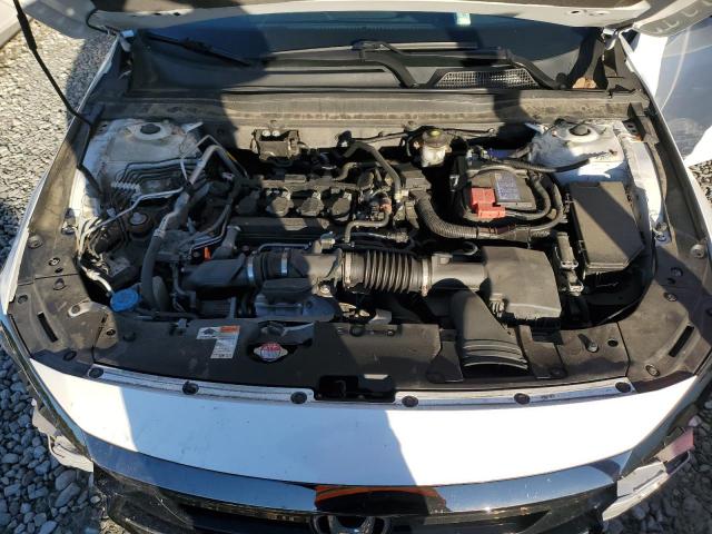 1HGCV1F35MA097722 - 2021 HONDA ACCORD SPORT Biały zdjęcie 11