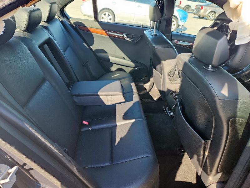 WDDGF81X49F220099 - 2009 MERCEDES-BENZ C 300 4MATIC GRAY photo 10