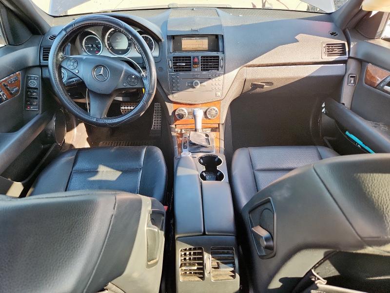 WDDGF81X49F220099 - 2009 MERCEDES-BENZ C 300 4MATIC GRAY photo 8