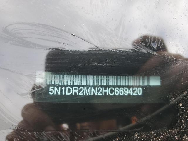 5N1DR2MN2HC669420 - 2017 NISSAN PATHFINDER S Ağ foto 13