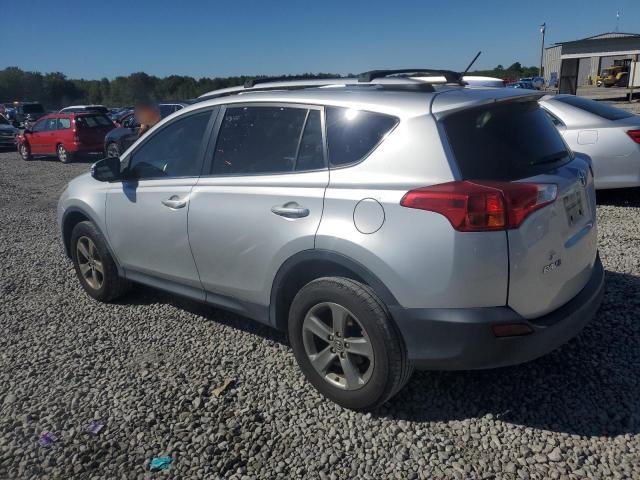 JTMWFREVXFD068910 - 2015 TOYOTA RAV4 XLE SILVER photo 2