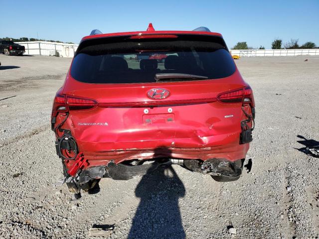 5NMS2DAJ5NH409748 - 2022 HYUNDAI SANTA FE SEL Қызыл фото 6