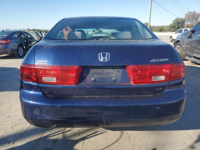 1HGCM56445A153587 - 2005 HONDA ACCORD LX Niebieski zdjęcie 6