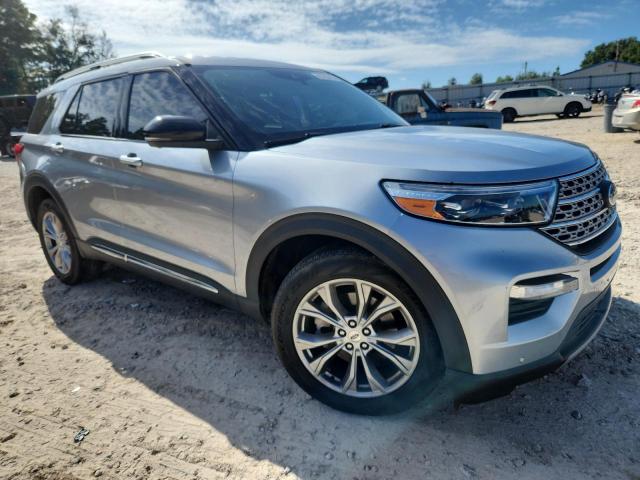 1FMSK7FH4NGA95245 - 2022 FORD EXPLORER LIMITED Сріблястий фото 4