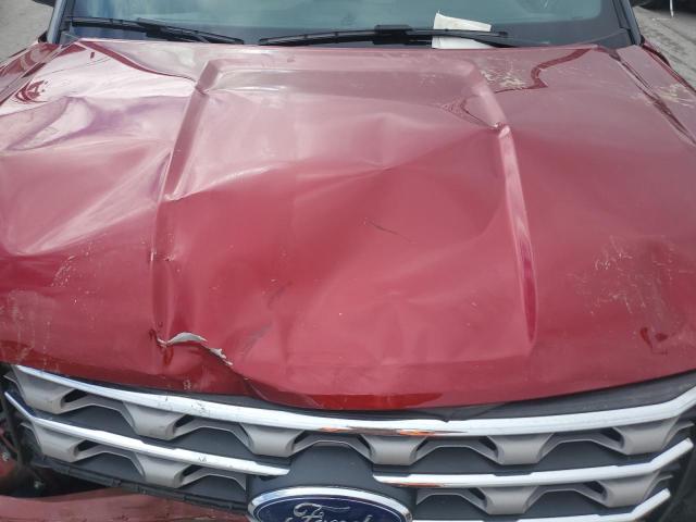 1FM5K7D87HGC99655 - 2017 FORD EXPLORER XLT Қызыл фото 12