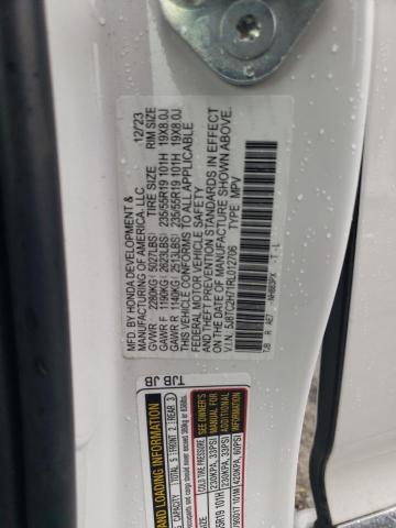 5J8TC2H71RL012706 - 2024 ACURA RDX ADVANCE WHITE photo 13