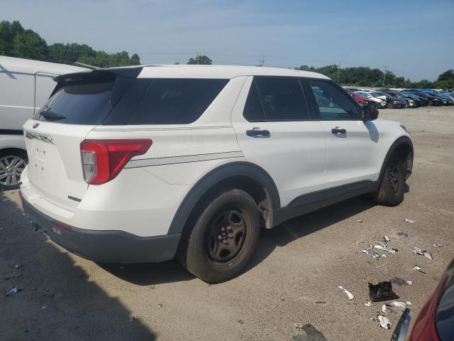 1FM5K8AC9PGB37152 - 2023 FORD EXPLORER POLICE INTERCEPTOR Blanc photo 3