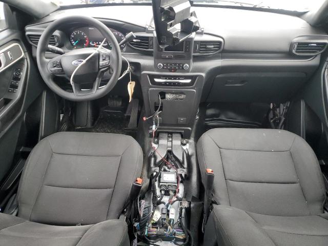 1FM5K8AC9PGB37152 - 2023 FORD EXPLORER POLICE INTERCEPTOR Blanc photo 8