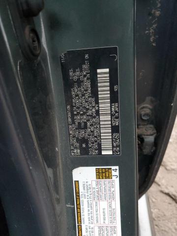 JTLKT334554010009 - 2005 TOYOTA SCION XB GREEN photo 12