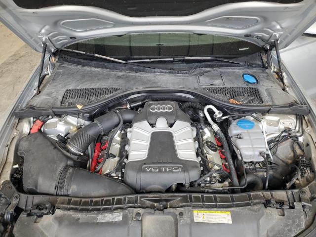 WAUFGAFC5FN002509 - 2015 AUDI A6 PREMIUM PLUS ვერცხლისფერი ფოტო 11