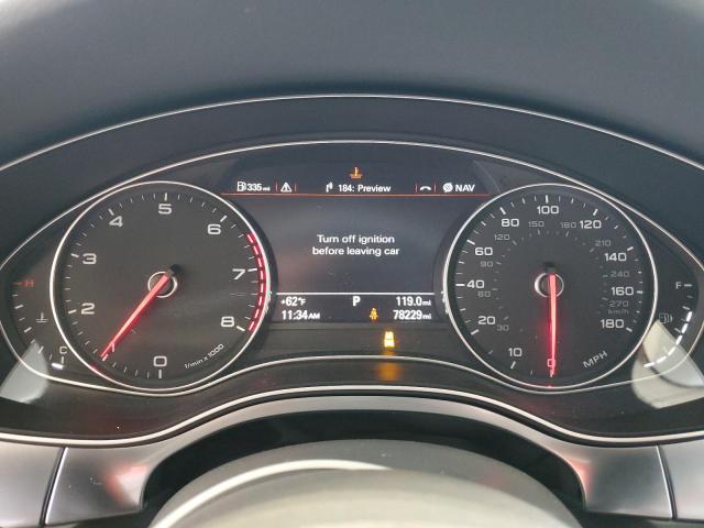 WAUFGAFC5FN002509 - 2015 AUDI A6 PREMIUM PLUS ვერცხლისფერი ფოტო 9