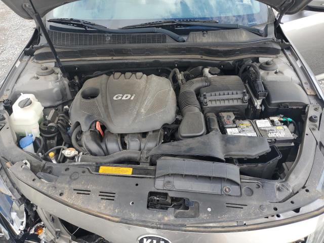 5XXGN4A70FG512805 - 2015 KIA OPTIMA EX GRAY photo 11