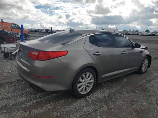 5XXGN4A70FG512805 - 2015 KIA OPTIMA EX GRAY photo 3