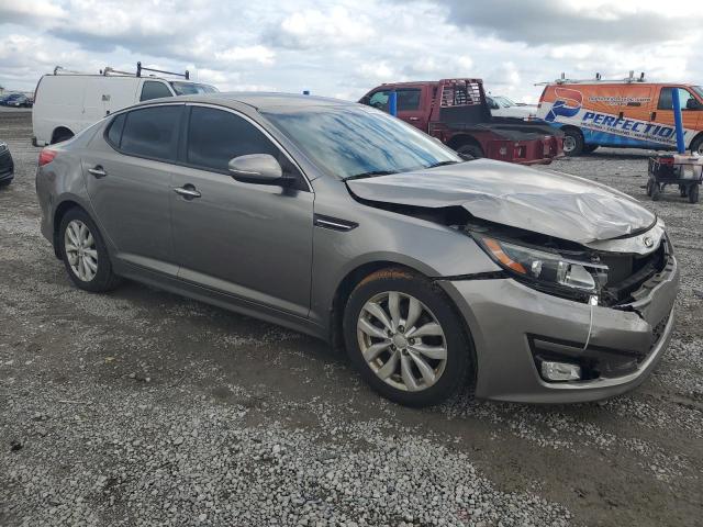 5XXGN4A70FG512805 - 2015 KIA OPTIMA EX GRAY photo 4
