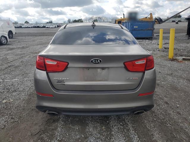 5XXGN4A70FG512805 - 2015 KIA OPTIMA EX GRAY photo 6