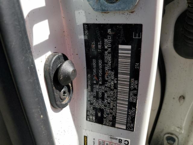 JTEBU5JR2L5756648 - 2020 TOYOTA 4RUNNER SR5/SR5 PREMIUM 白色 照片 12