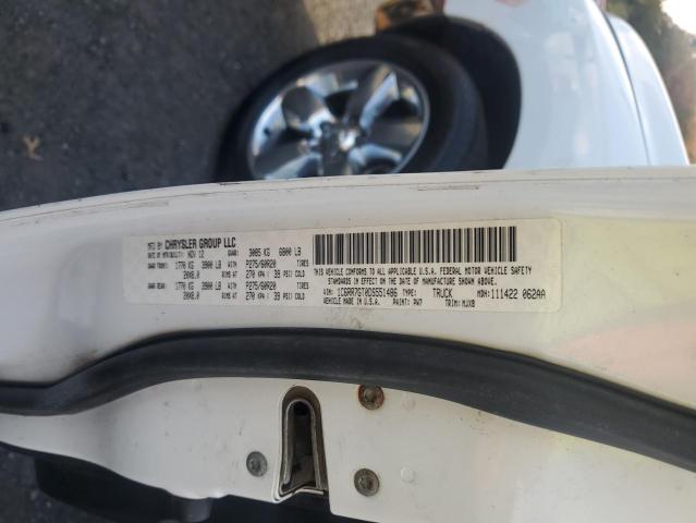 1C6RR7GT0DS551486 - 2013 RAM 1500 SLT Ağ foto 12