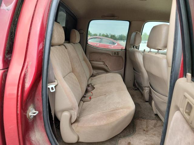 5TEGN92N74Z397743 - 2004 TOYOTA TACOMA DOUBLE CAB PRERUNNER BURGUNDY photo 10