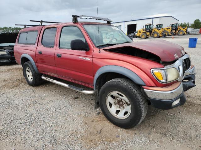 5TEGN92N74Z397743 - 2004 TOYOTA TACOMA DOUBLE CAB PRERUNNER BURGUNDY photo 4
