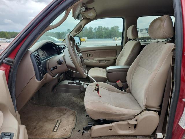 5TEGN92N74Z397743 - 2004 TOYOTA TACOMA DOUBLE CAB PRERUNNER BURGUNDY photo 7