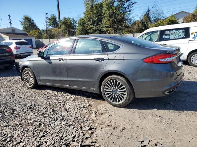 3FA6P0T99HR153946 - 2017 FORD FUSION SE CHARCOAL photo 2