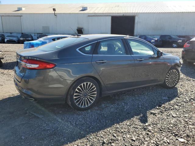 3FA6P0T99HR153946 - 2017 FORD FUSION SE CHARCOAL photo 3