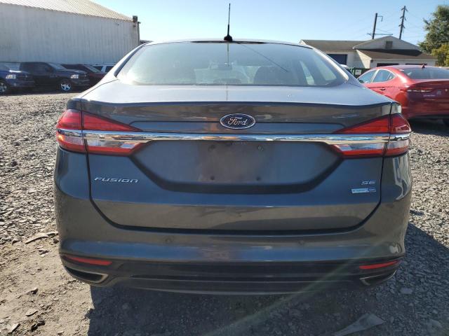 3FA6P0T99HR153946 - 2017 FORD FUSION SE CHARCOAL photo 6