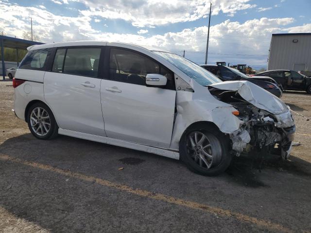 JM1CW2CL2D0151635 - 2013 MAZDA 5 WHITE photo 4