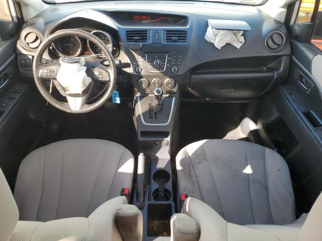 JM1CW2CL2D0151635 - 2013 MAZDA 5 WHITE photo 8