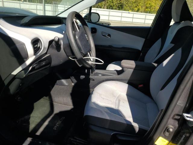 JTDKBRFU3G3021578 - 2016 TOYOTA PRIUS 灰色 照片 7