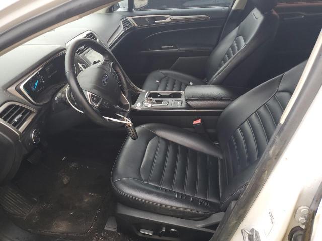 3FA6P0CD2KR117124 - 2019 FORD FUSION SEL WHITE photo 7