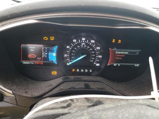 3FA6P0CD2KR117124 - 2019 FORD FUSION SEL WHITE photo 9