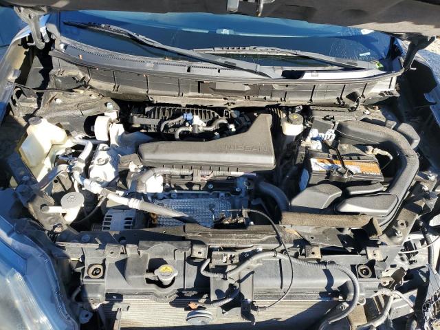 5N1AT2MTXGC769881 - 2016 NISSAN ROGUE S GRAY photo 12