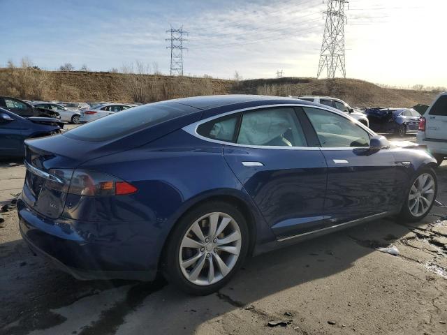 5YJSA1E28GF133512 - 2016 TESLA MODEL S BLUE photo 3