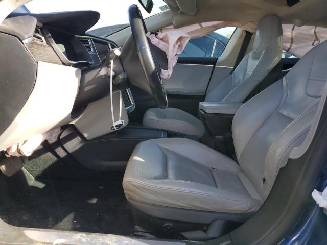 5YJSA1E28GF133512 - 2016 TESLA MODEL S BLUE photo 7