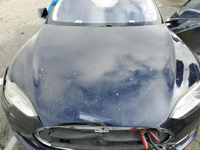 5YJSA1CNXDFP07438 - 2013 TESLA MODEL S BLACK photo 11