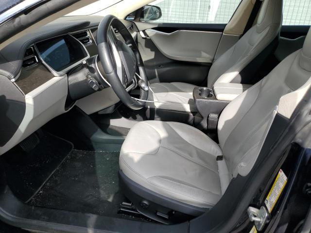 5YJSA1CNXDFP07438 - 2013 TESLA MODEL S BLACK photo 7