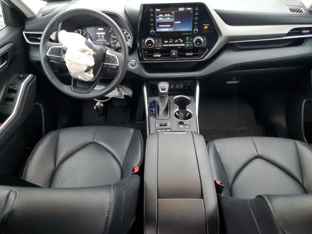 5TDGZRBH9NS193927 - 2022 TOYOTA HIGHLANDER XLE WHITE photo 8